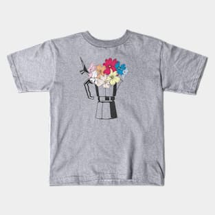 Mocca Flowers Kids T-Shirt